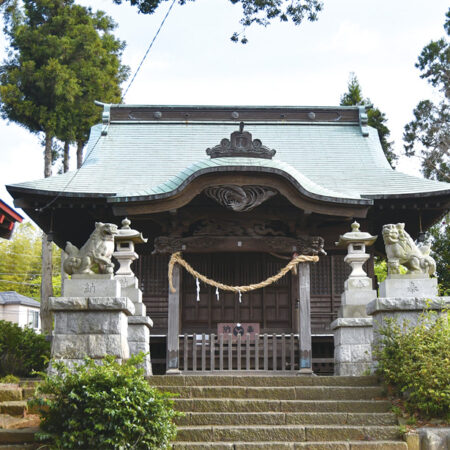 岡上神社 拝殿